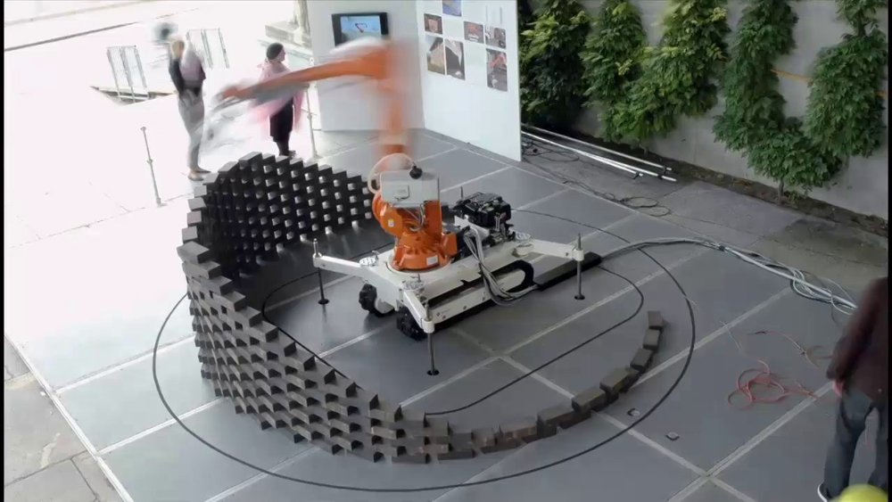 Industrial Robot as Brick Layer