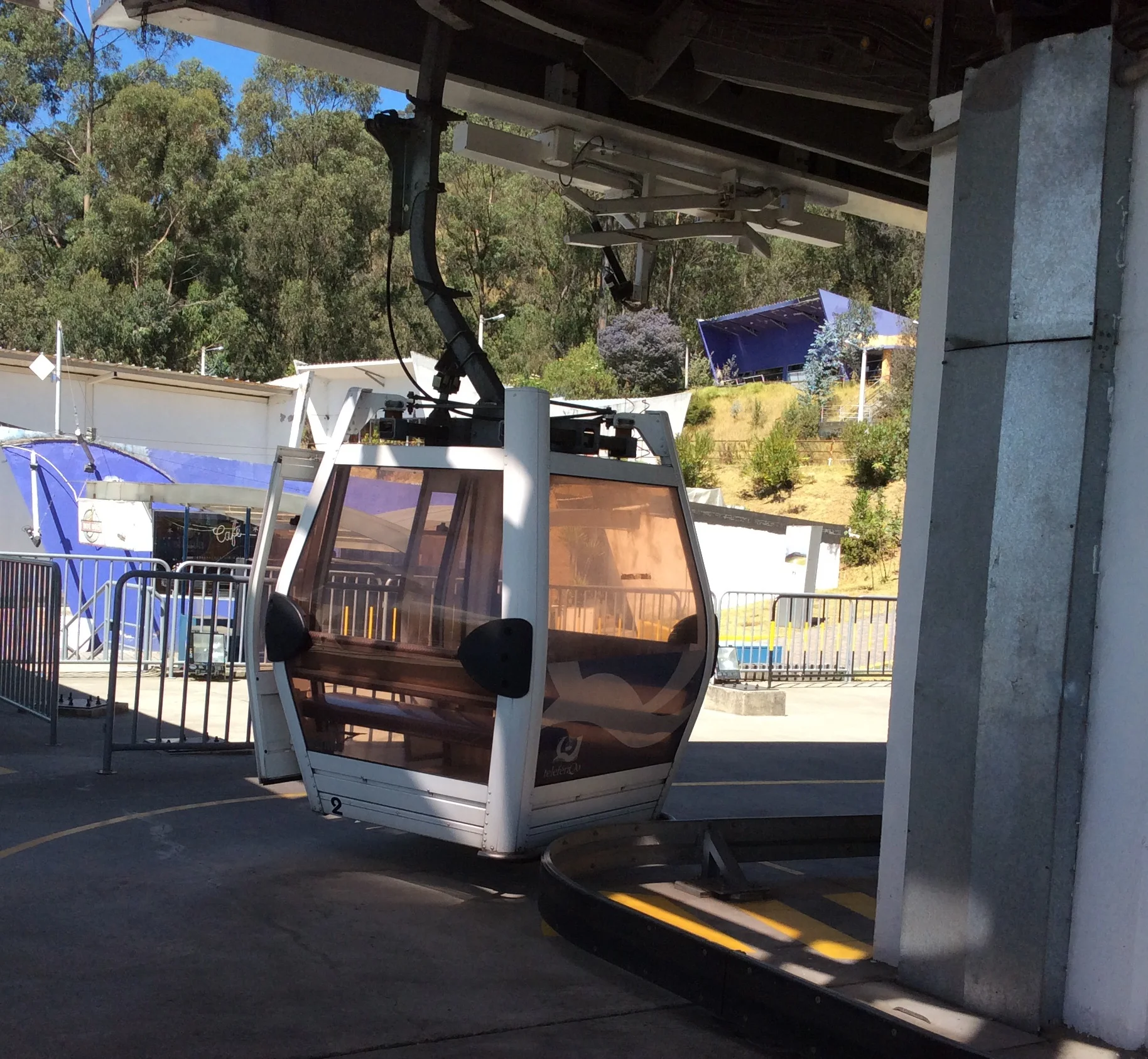 Our transportation arrives