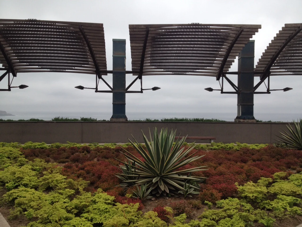 Near the Larcomar mall, Lima