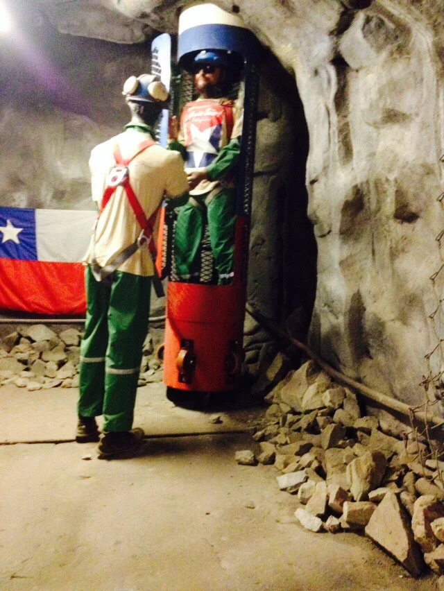 One of the capsules created to rescue the minors