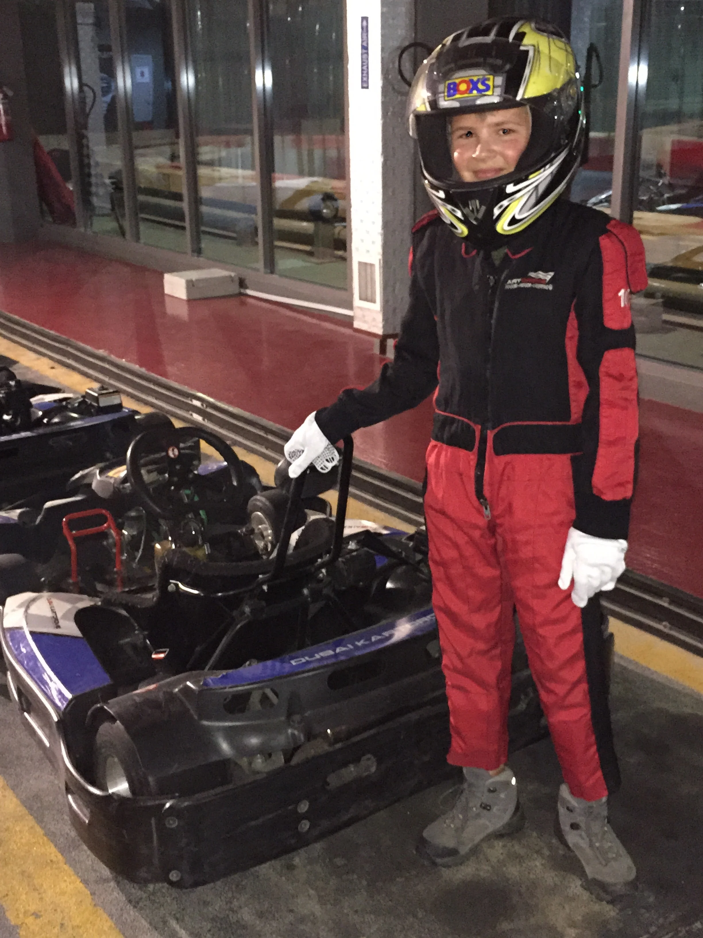 after the race