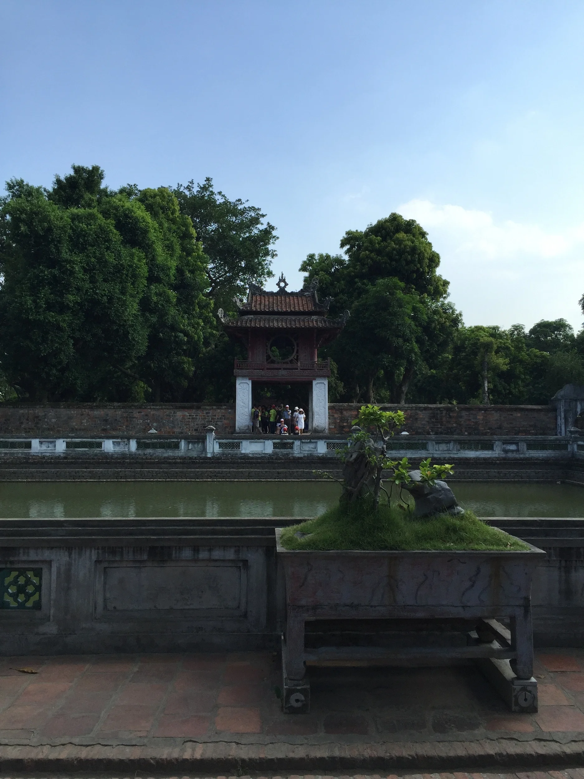 more of the grounds at the Temple of Literature