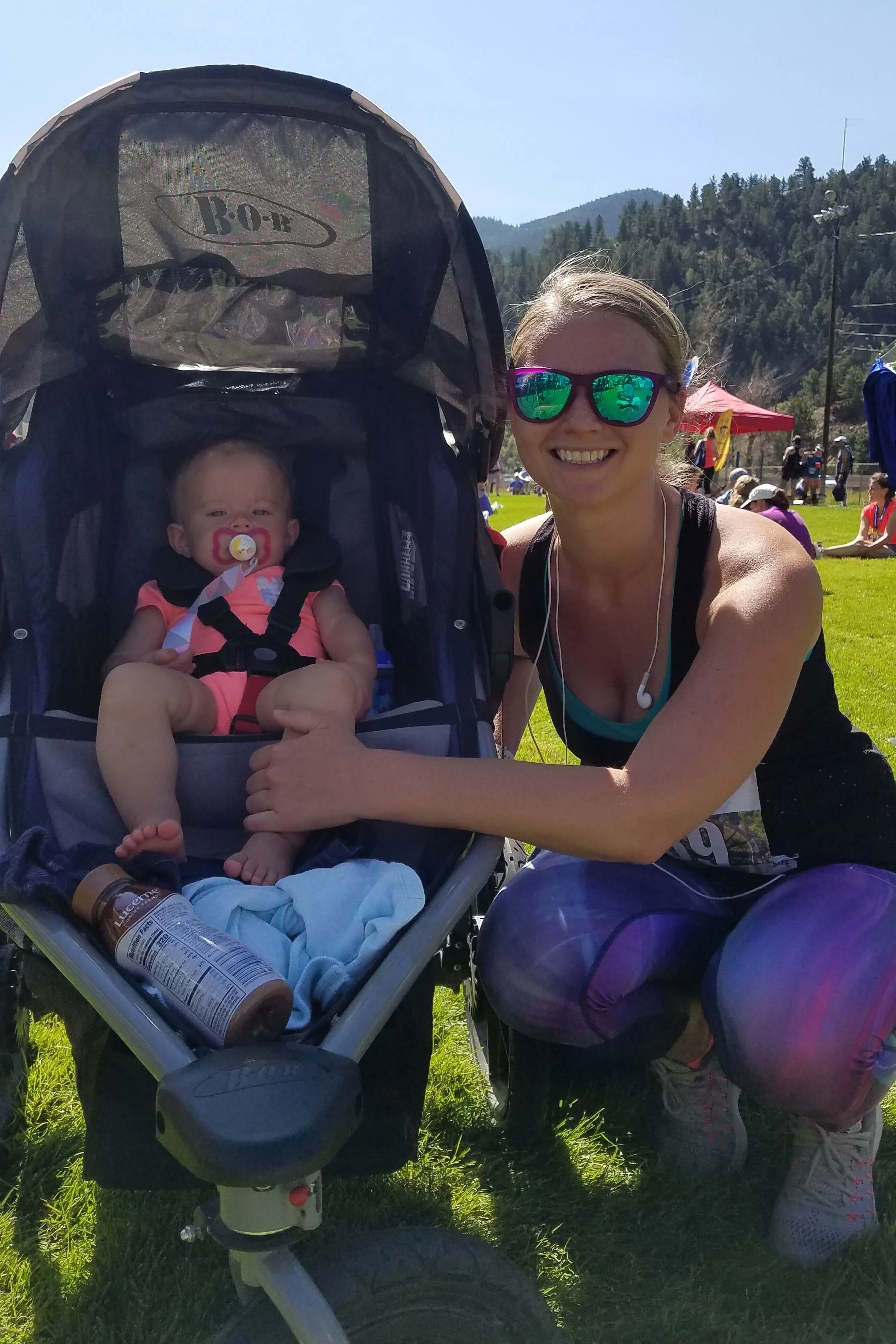Em’s and me after I completed my race! GTIS Half Marathon August 2018
