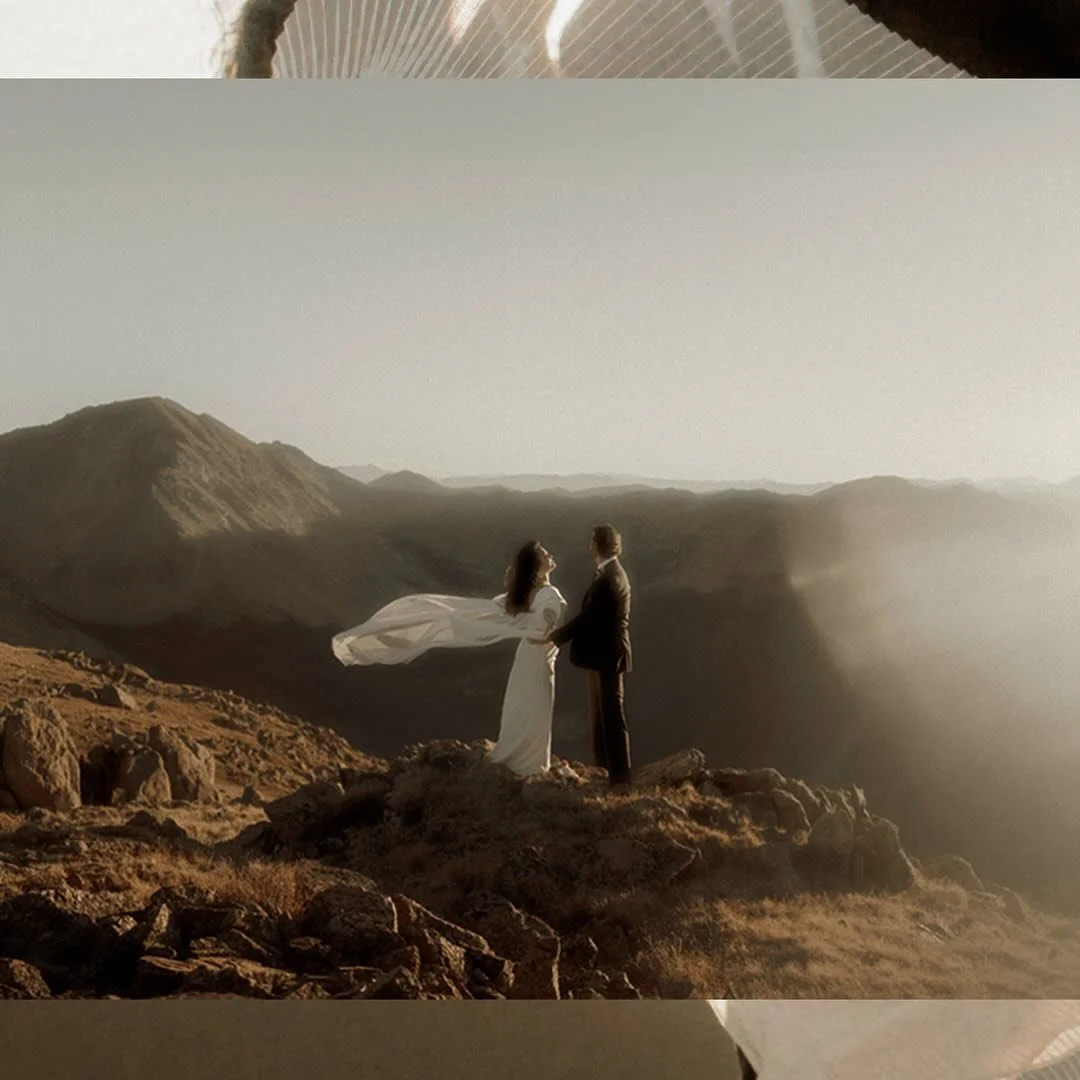 Mountaintop locations may be my fav. A huge shoutout to my clients who are courageous enough to opt for these views. :) They&rsquo;re not for the faint of heart! But talk about empowering and breathtaking. Perfect for elopements (remember, I don&rsqu