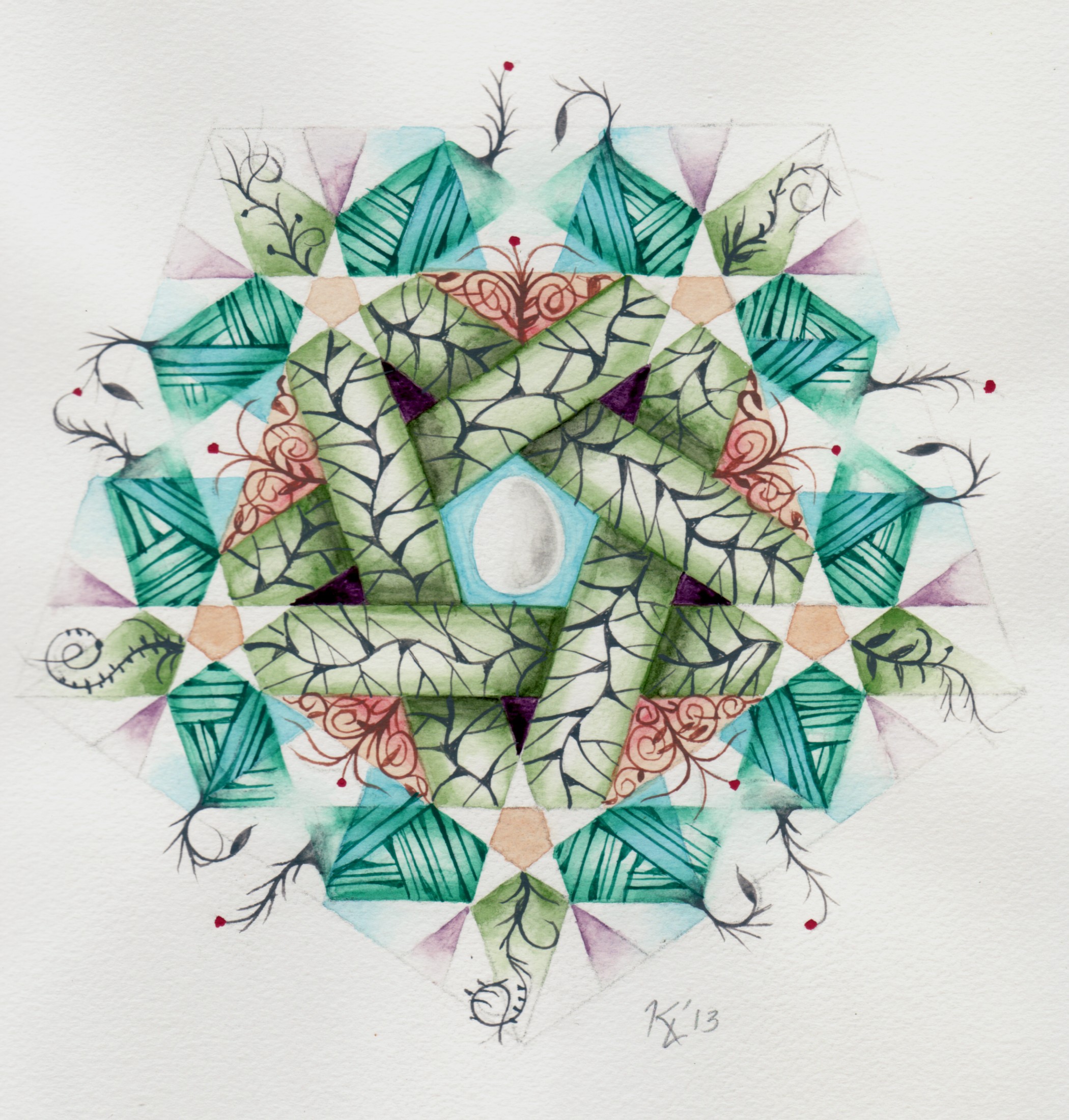 Craquele by Karl Lorenzen