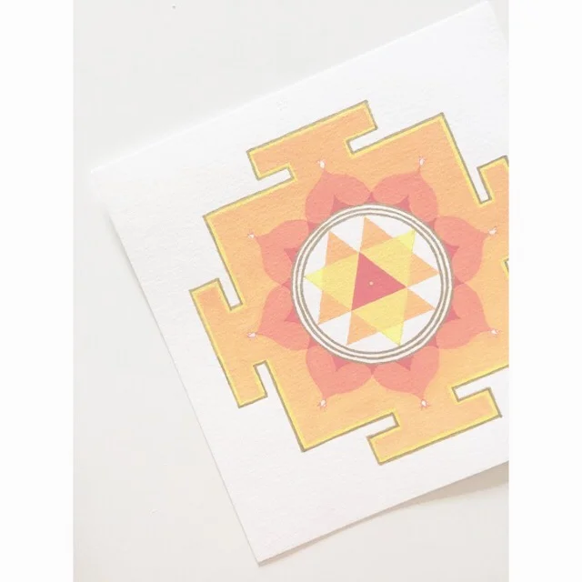 happy #mantraMonday . today DURGA yantra, for rebirth. Mantra: Om Hring Dung Durgaye Namah Om. Durga is a Hindu goddess, a symbol of the divine mother. In Sanskrit, Durga means “invincible”, as she also destroys evil and transforms it into harmony and balance in the world. This is a powerful yantra because it can create destruction, but for the sake of universal harmony. You may need to let things go before you can welcome the new. The overlapping triangles also invoke fire energy. Fiery passion is required to destroy and bring forth new beginnings. This Durga yantra mandala is the symbol in the Holistic Spaces logo because we seek to establish balance in your spaces. #mantra #yantra #mandala #healing #vedic #holisticspaces