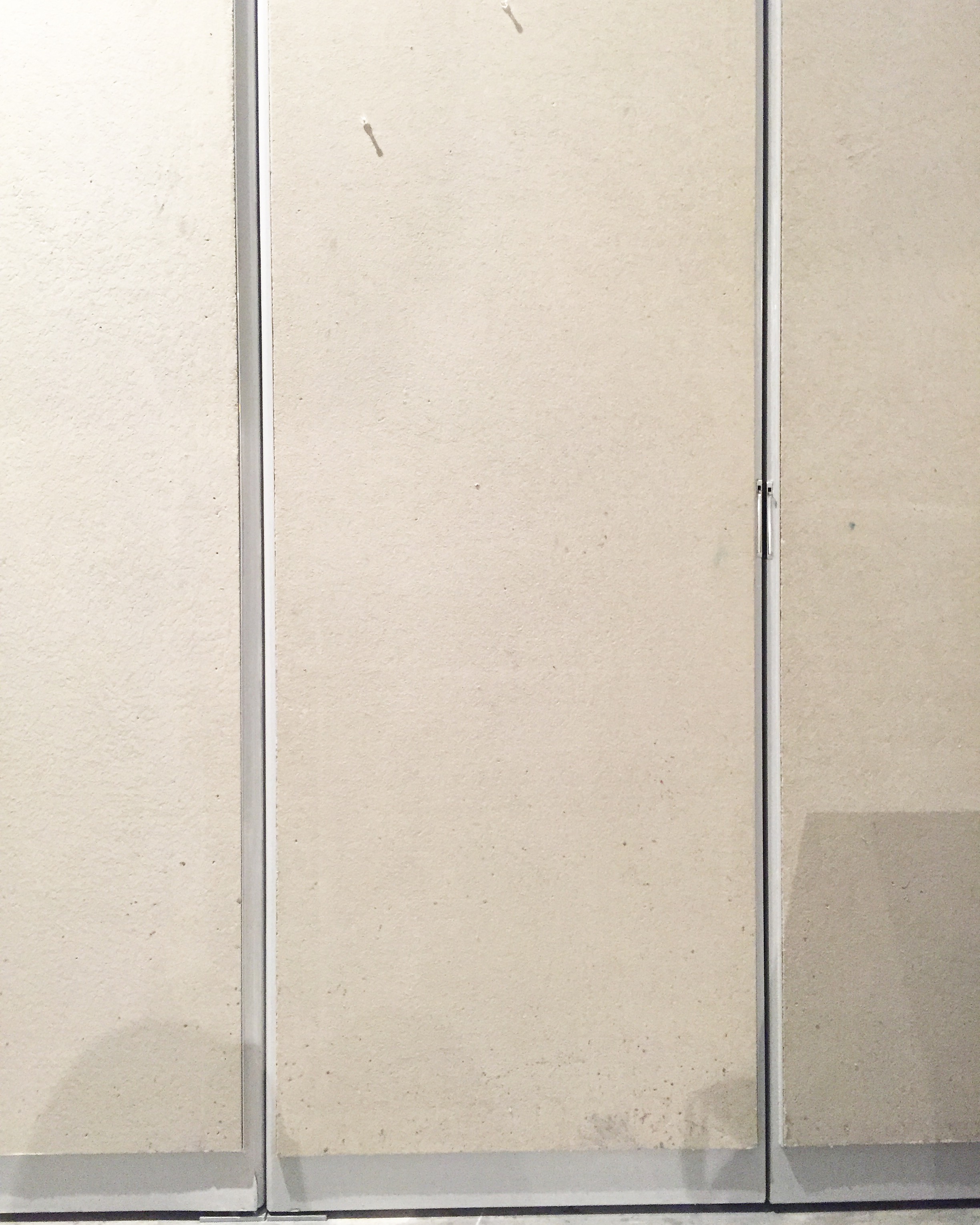 Studying #homosote walls for a new project #artstudio #joanmitchell