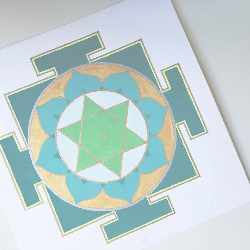 #mantraMonday ! the Mercury yantra today. Because mercury rules intelligence and speech as well as playfulness, it may be place in the Completion area of the feng shui bagua map to support these intentions. The associated mantra is: Om Bhum Bhudaye Namah Om #mantra #yantra #vedicnumbers #sacredart #sacredgeometry #holisticspaces #mercury #theplanets