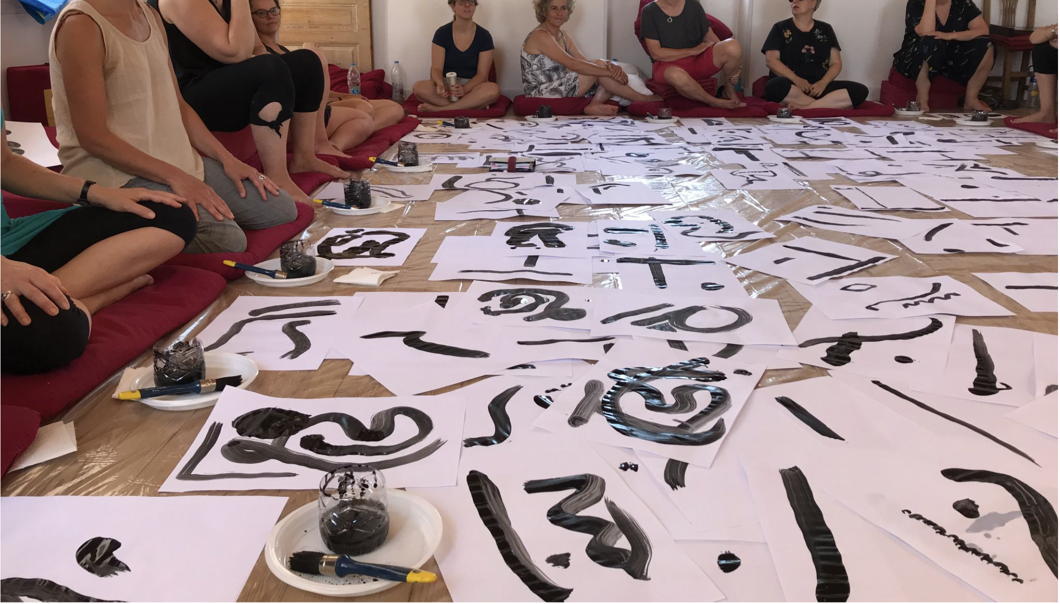 NYC in-person: Between Heaven &amp; Earth, A Mindful Calligraphy Practice