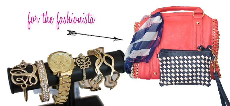If you have a fashionista in your life, accessories are always the perfect fit. The girls at Charming Charlie put together a cute arm party that's sure to dazzle any lady in your life, and I love this bright bag for spring! Make it a set with the matching wristlet and scarf and you can do no wrong this V-day. (Watch and bracelets, $10-18 each. Bag, $39. Wristlet, $19. Scarf, $8. All available at Charming Charlie .)