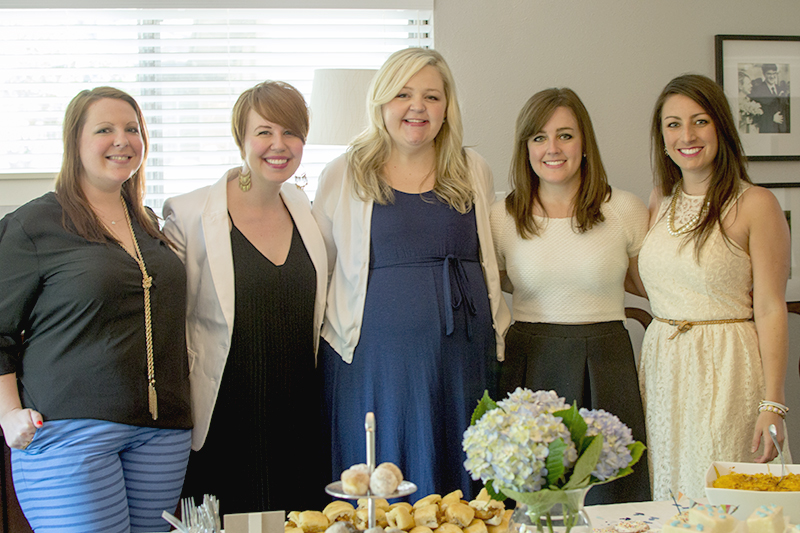 And here are the shower hostesses with our Baby Mama. Congrats, Amy! Also, s/o to Elizabeth for taking my photos today. You're a dear.
