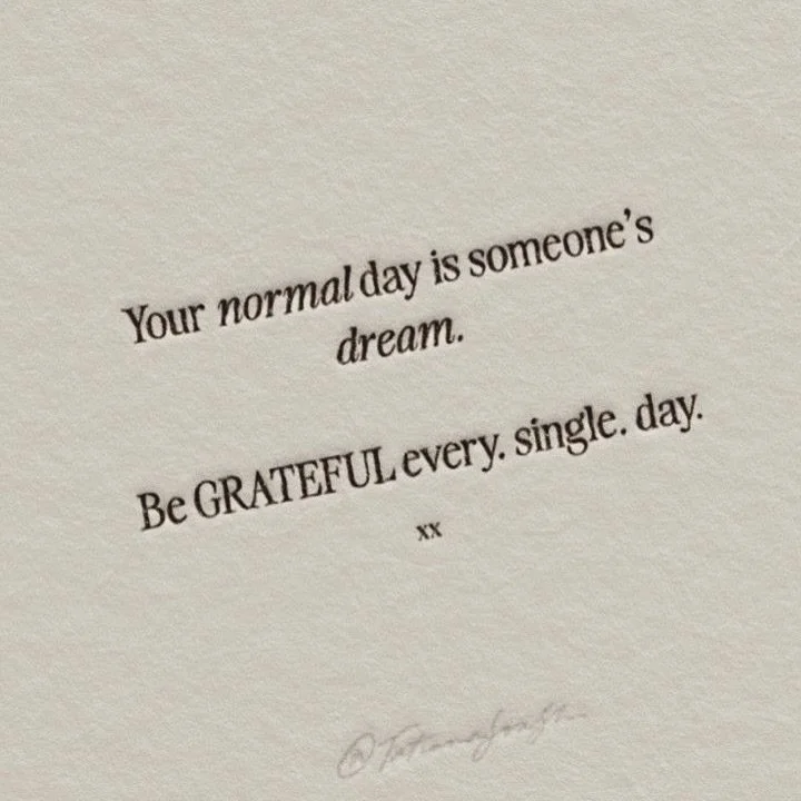 🖤 on the days where you cannot find the joy, find the gratitude.
