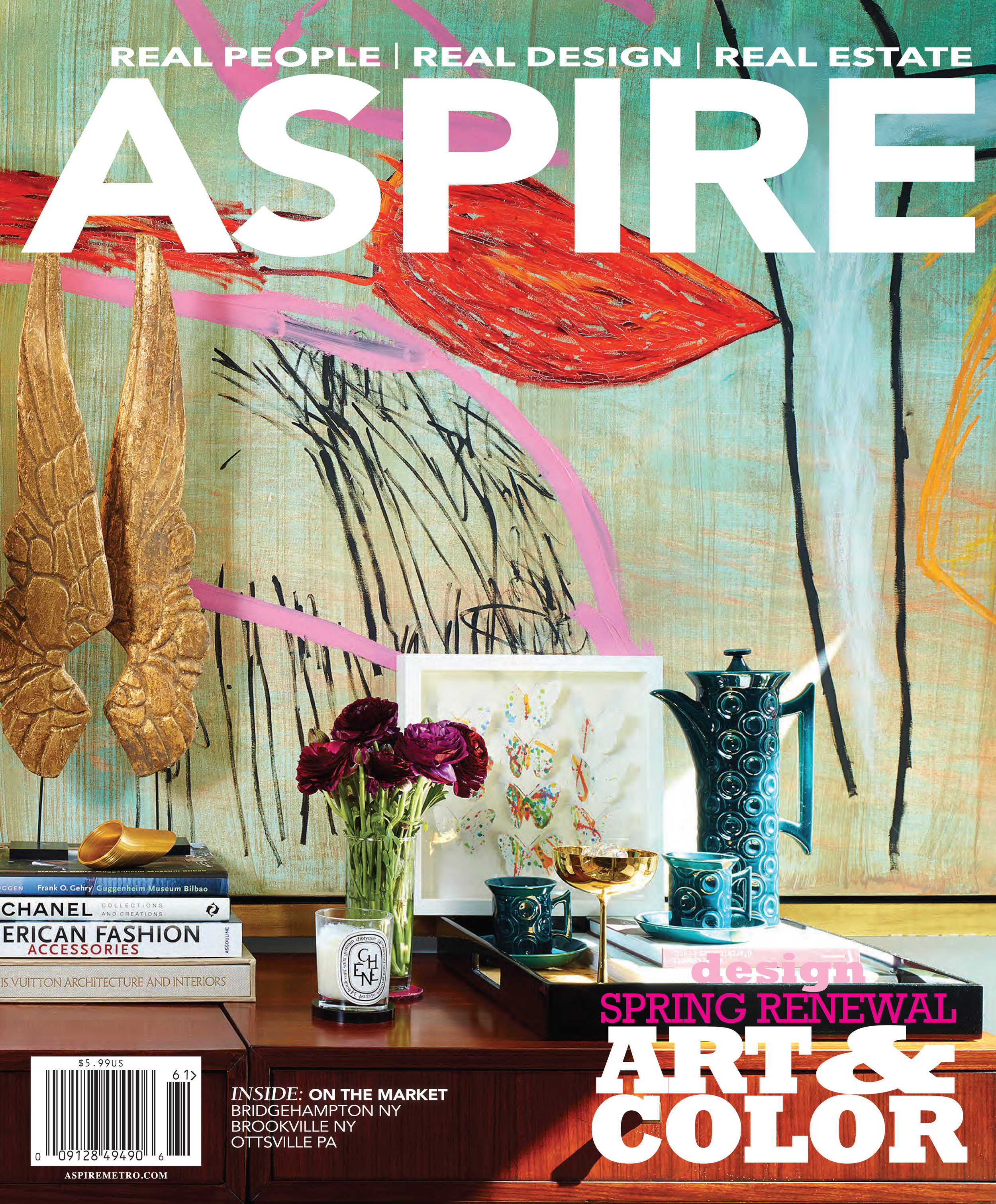 Aspire Magazine cover