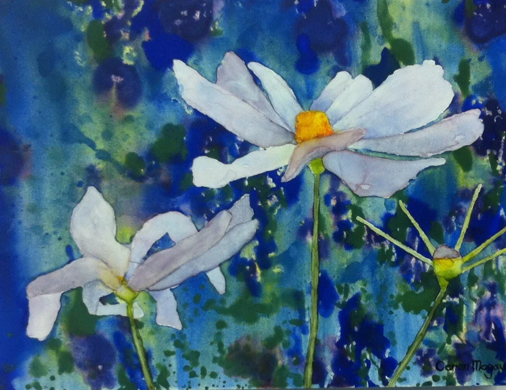  Watercolour on Gesso Board, 16" x 12", on cradle board  SOLD  