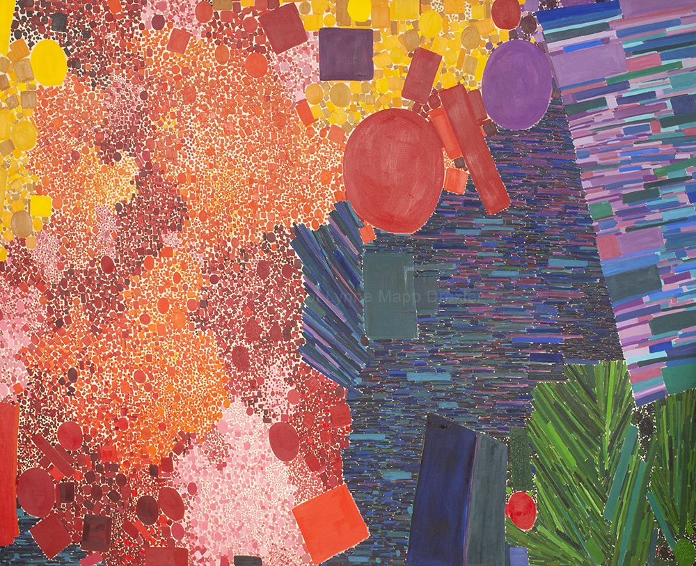 SOLD Floral Water, 1964