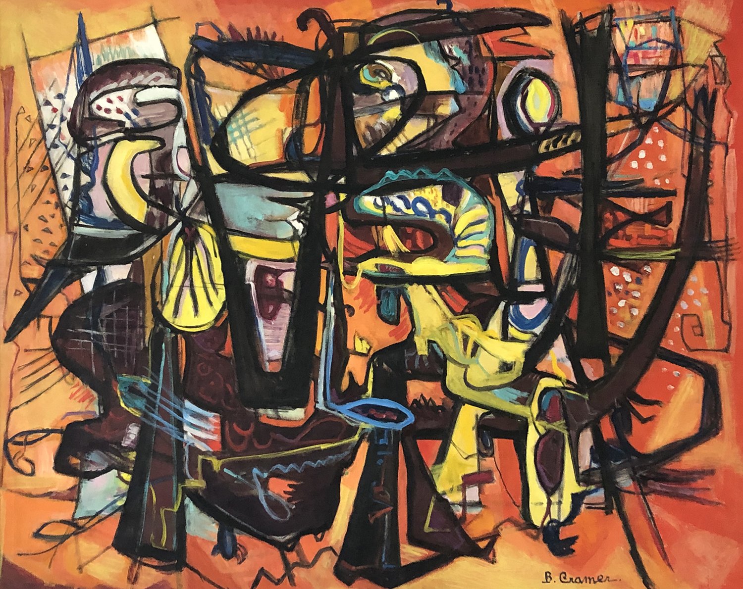 Conflict, 1958 - SOLD