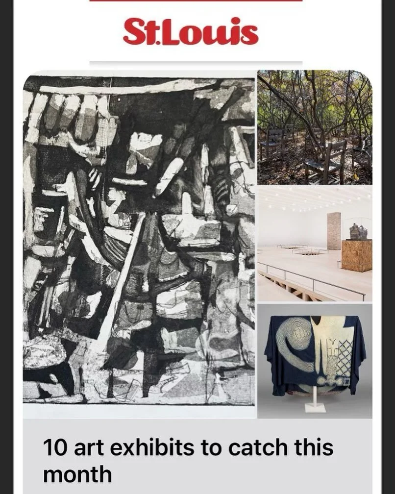 10 Art exhibits to catch this month!  Thank you @stlouismag for this mention and I would be happy to have YOU for a visit &mdash; DM with inquiries or to make an appointment 🗓️✍️🖼️💝!

Links in bio 

#available #art #acquisition 
#artexhibit #priva