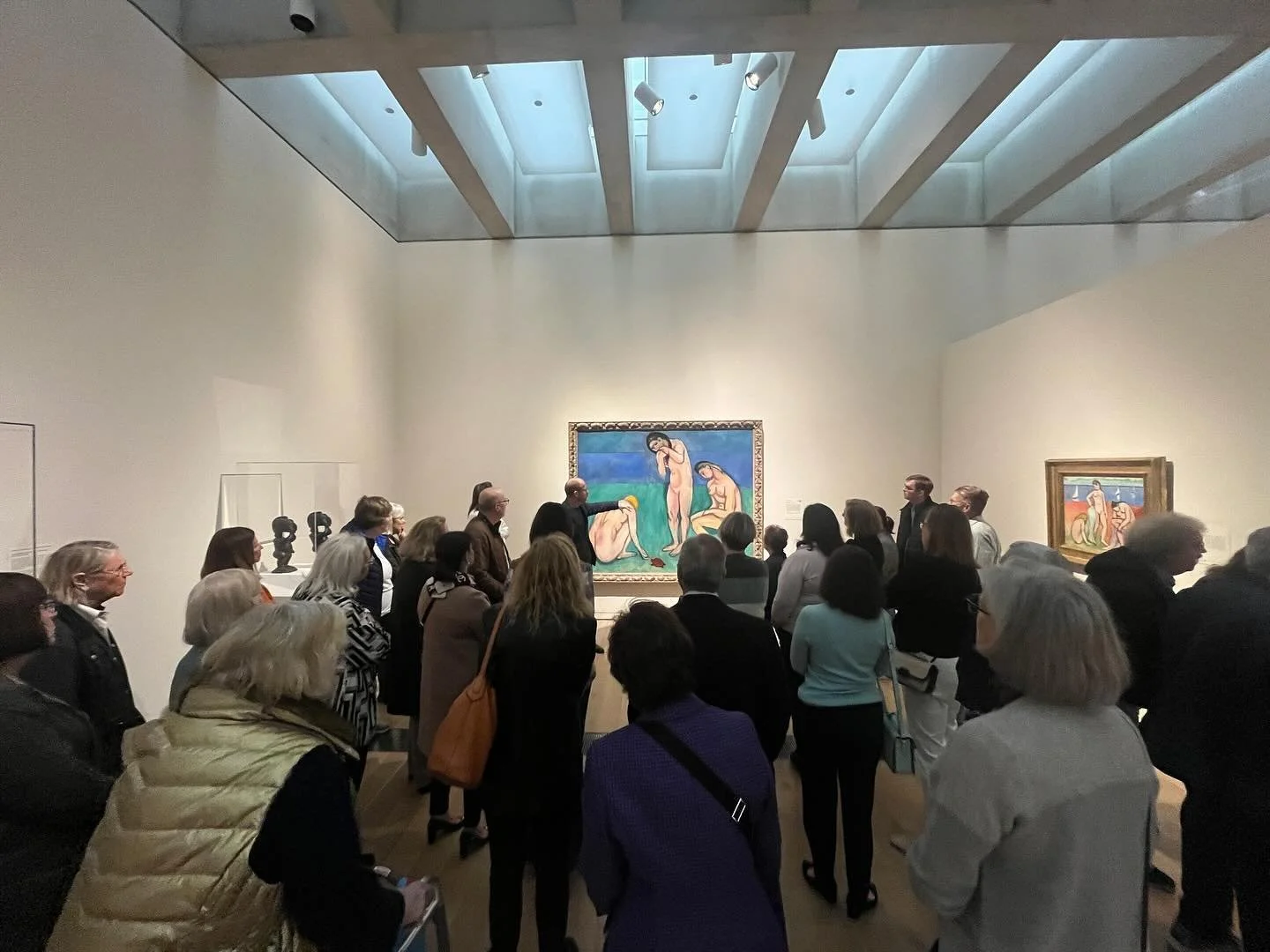 &bull;
Don&rsquo;t miss Matisse and the Sea @stlartmuseum!! 

Beautiful and inquisitive show curated by Simon Kelly, curator of Modern and Contemporary art at St. Louis Art Museum. 

As always, thanks to Simon for the engaging exhibit tour - lots of 
