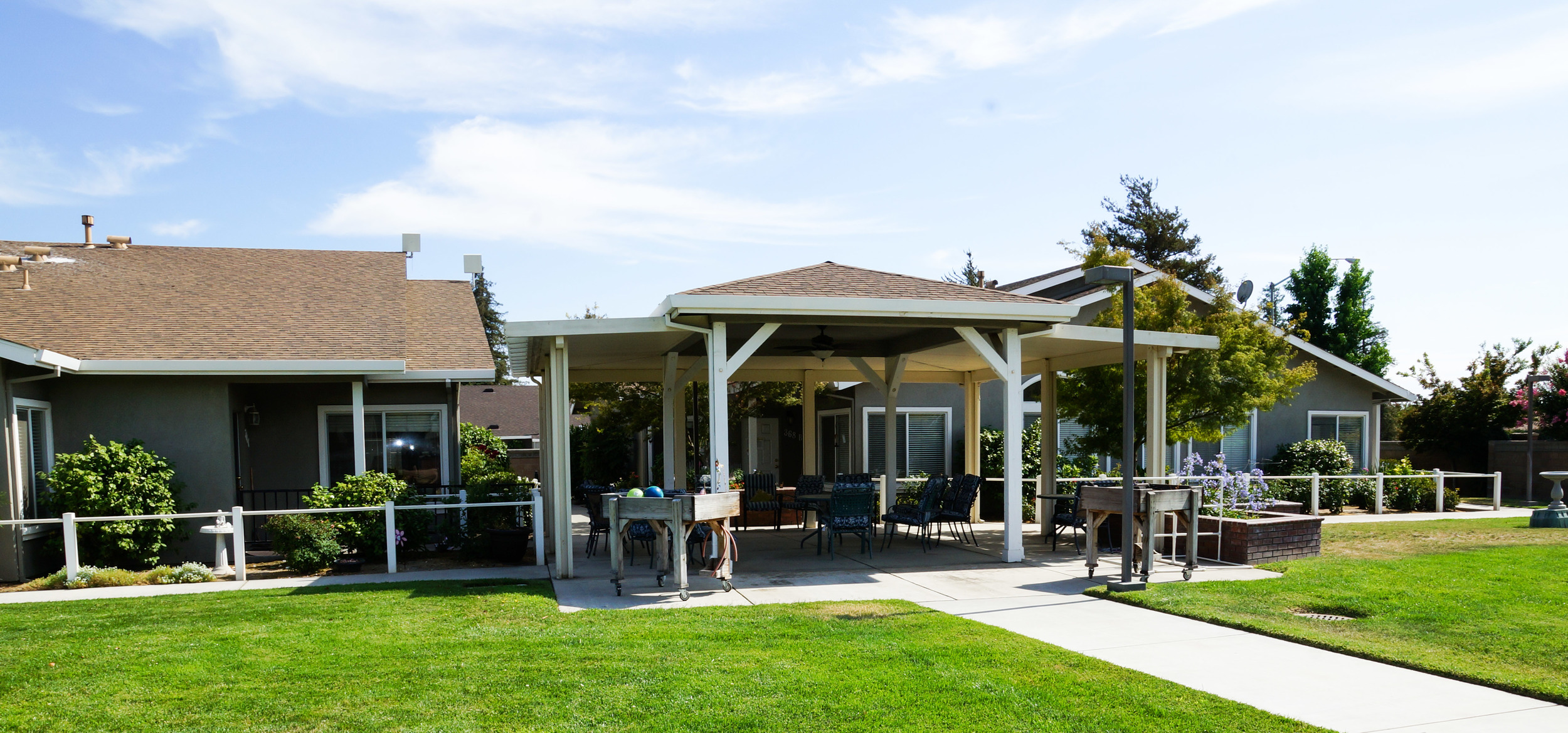 Each 8-unit memory care house is an amenity-rich home designed for the unique needs of seniors with dementia related needs 