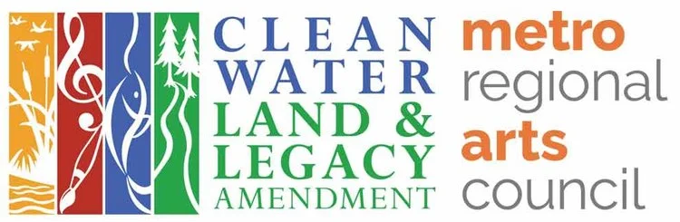 “This activity is made possible by the voters of Minnesota through a grant from the Metropolitan Regional Arts Council, thanks to a legislative appropriation from the arts and cultural heritage fund.”
