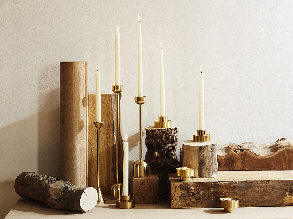 Spindle and Stacking Candle Holders