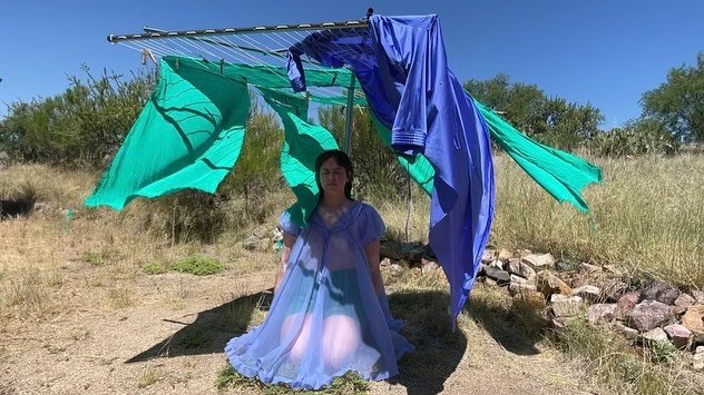 Scroll to see some video clips *SOUND ON* from a much longer piece that was projected during my performance &ldquo;Agave Rising&rdquo; made while on a month long residency at Rancho Linda Vista in Oracle, AZ this past June. 

Video shot by myself and