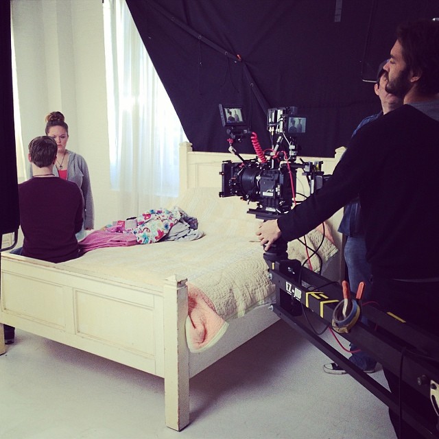 #lazershowcamera has our new RED EVF on its rig! #r3d #cinecoil