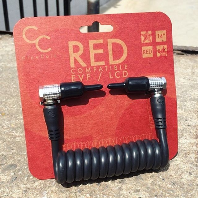 Stop by the @woodencamera booth at NAB for special pricing info on our RED EVF cables! #nab #nab2016 #nabshow #r3d