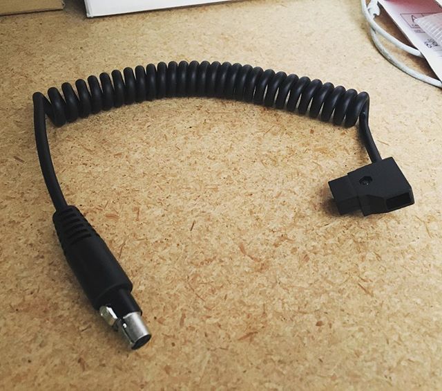 New for #nab we will now offer TvLogic to P-tap power cables for $50! #nab2016 #tvlogic #ptap