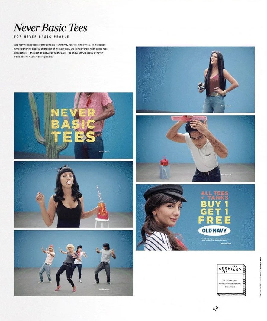 Old Navy | Never Basic Tees