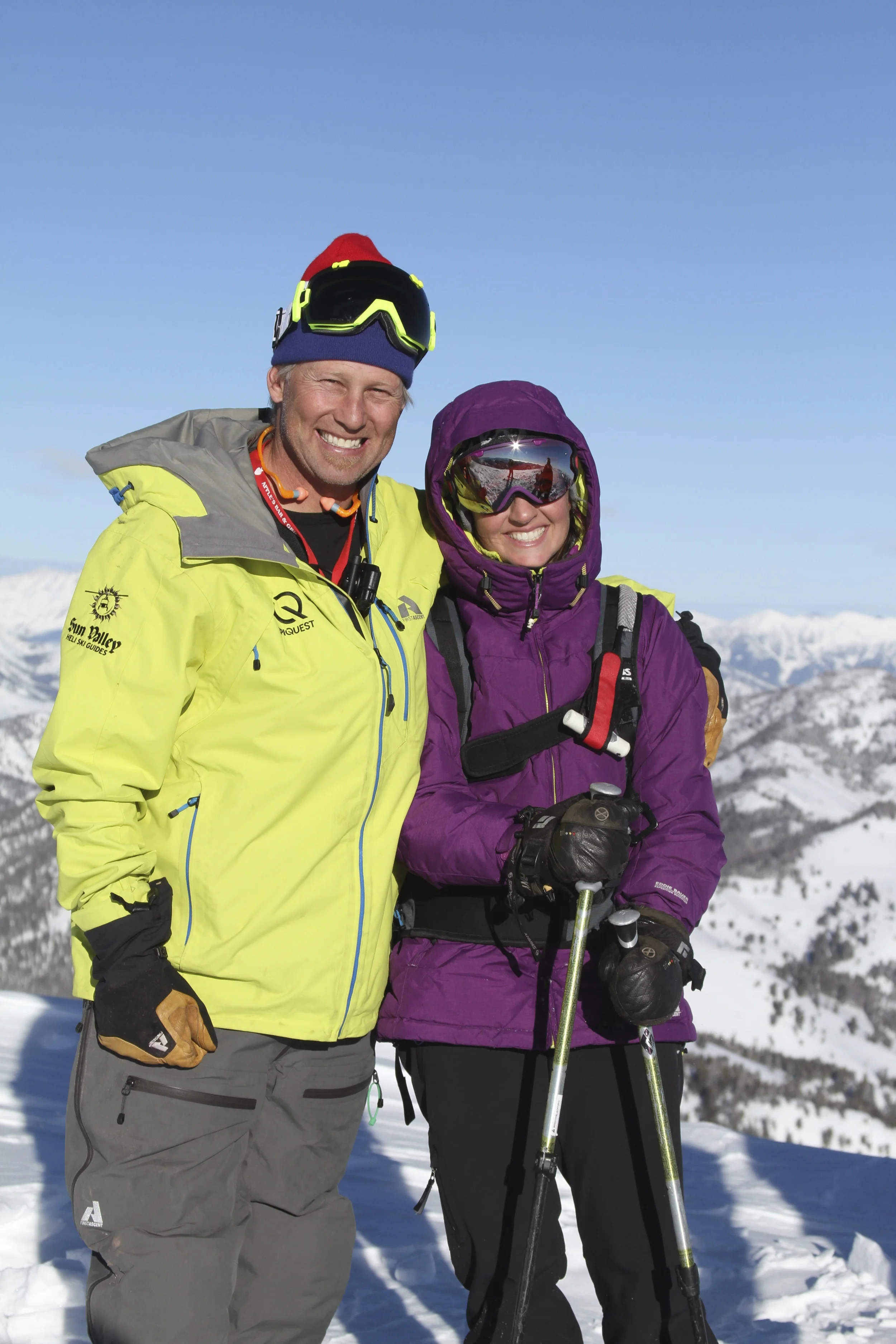 Reg and Lola Crist, enjoying the moment.