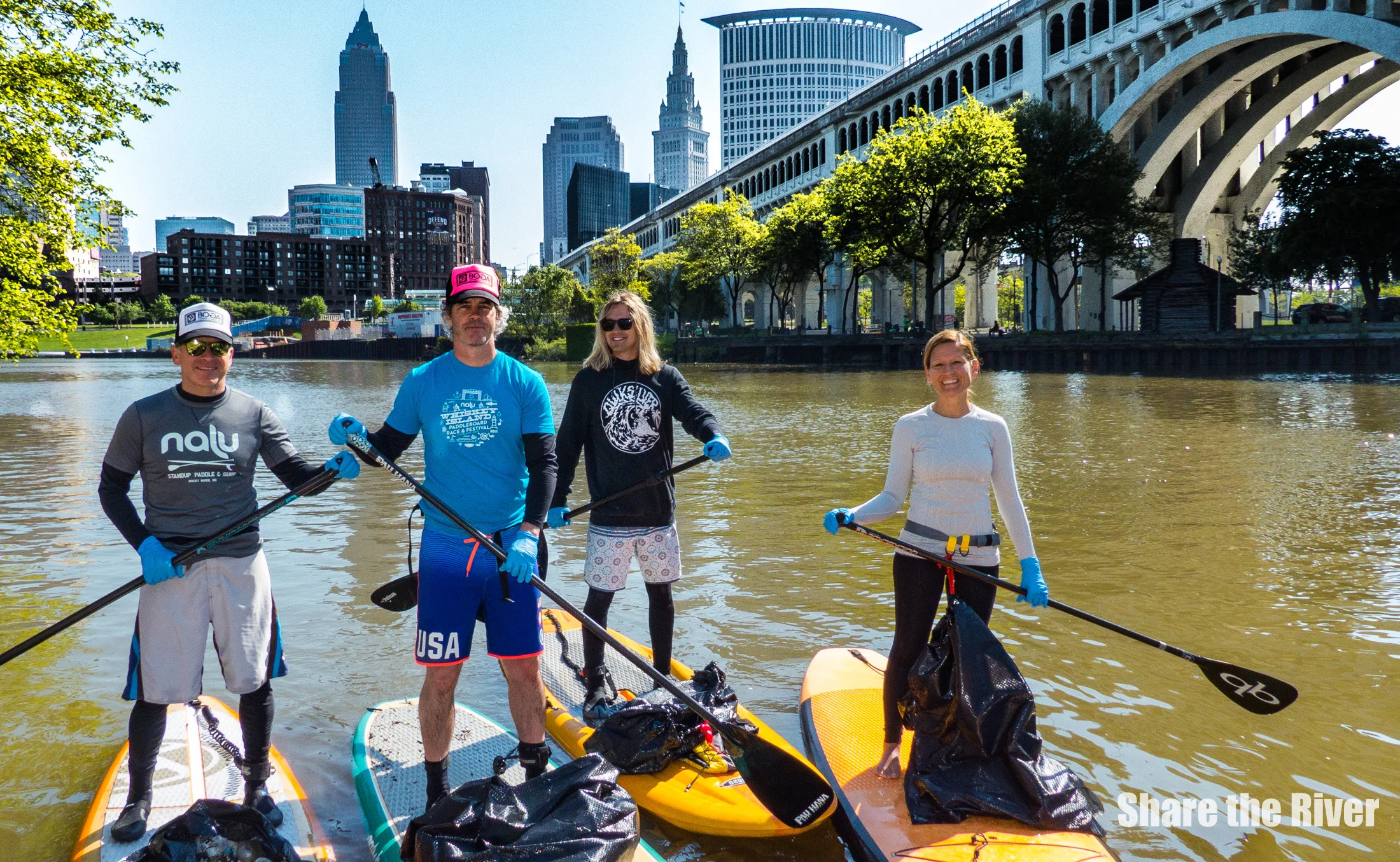 RiverSweep at the Cuyahoga River's Edge