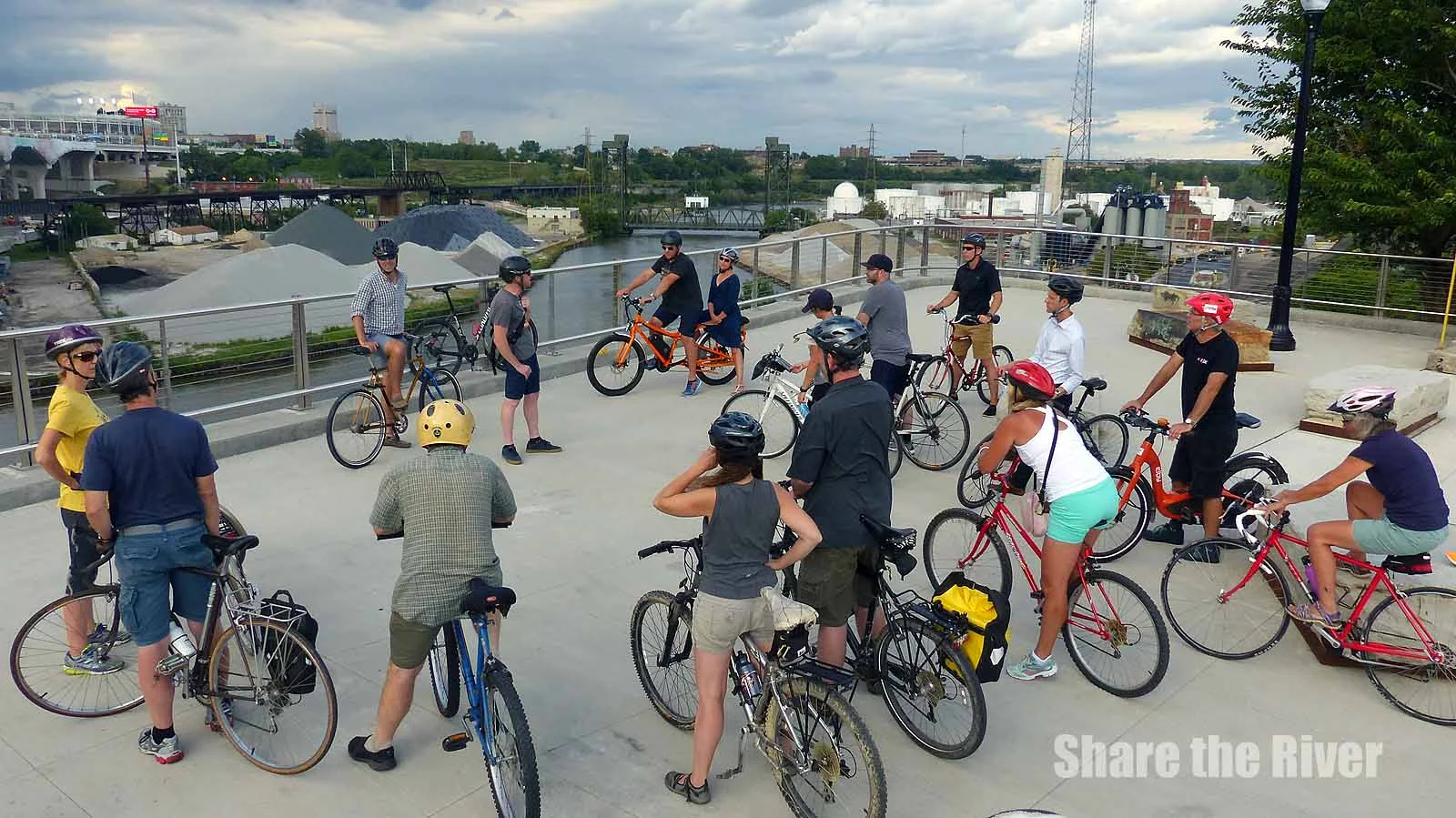 The City Club of Cleveland's Ride and Learn: The Future of Riverfront Development