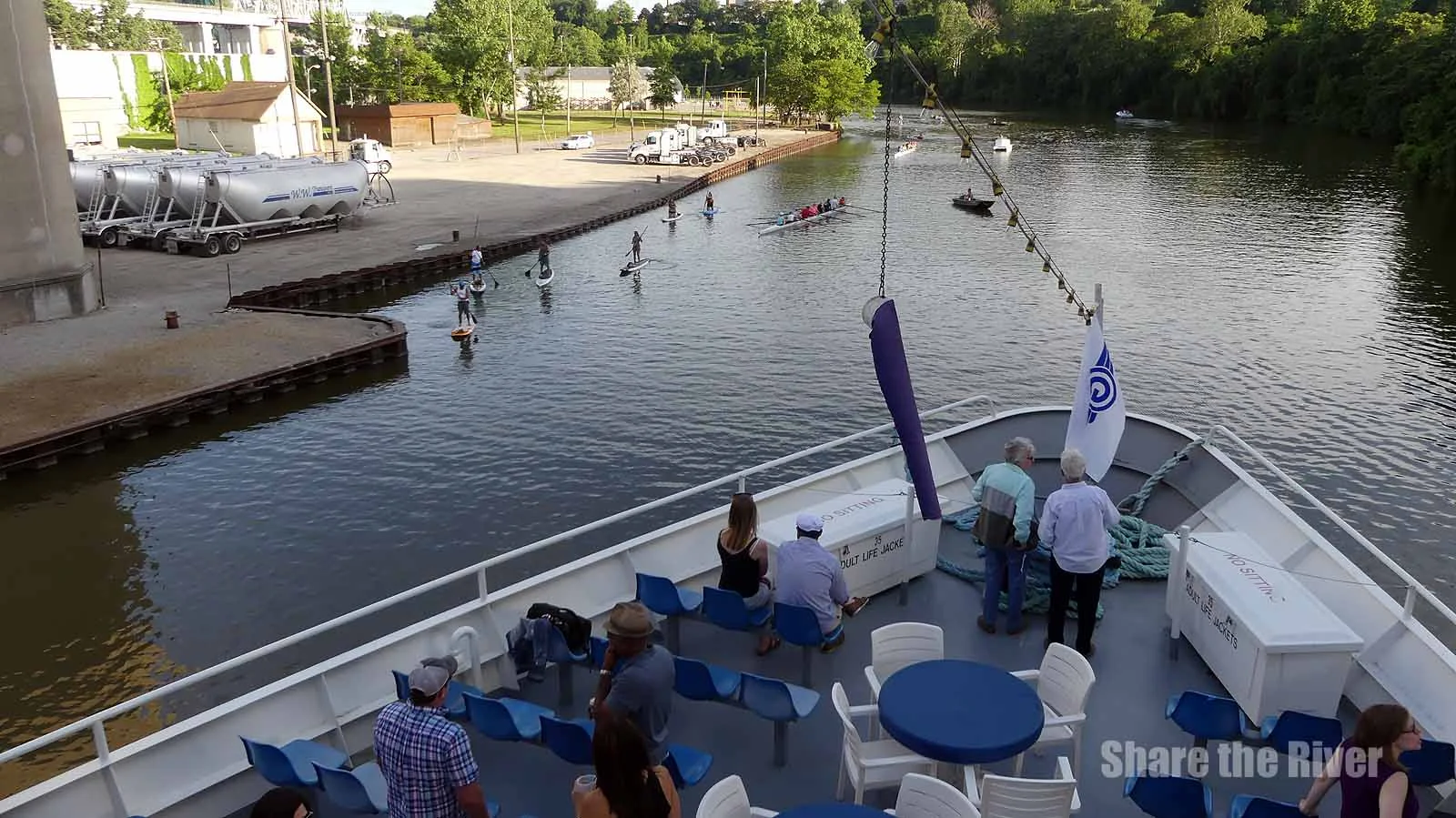 Don't Be Like These Cuyahoga River boaters...