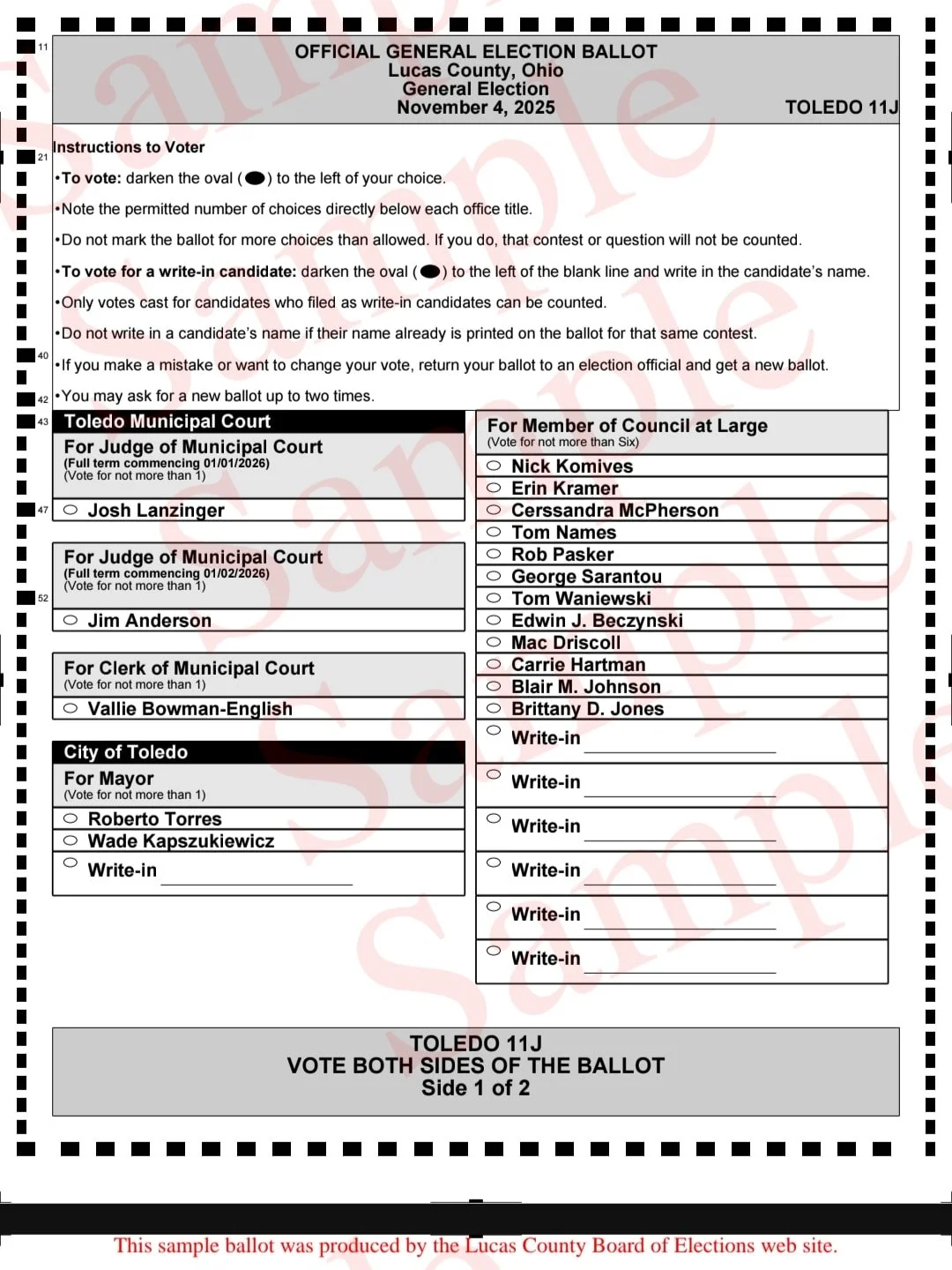 Morning Toledo! 
Don't forget to VOTE today! 

Remember local elections are just as important as the presidential elections. We're electing our future leaders to represent us.