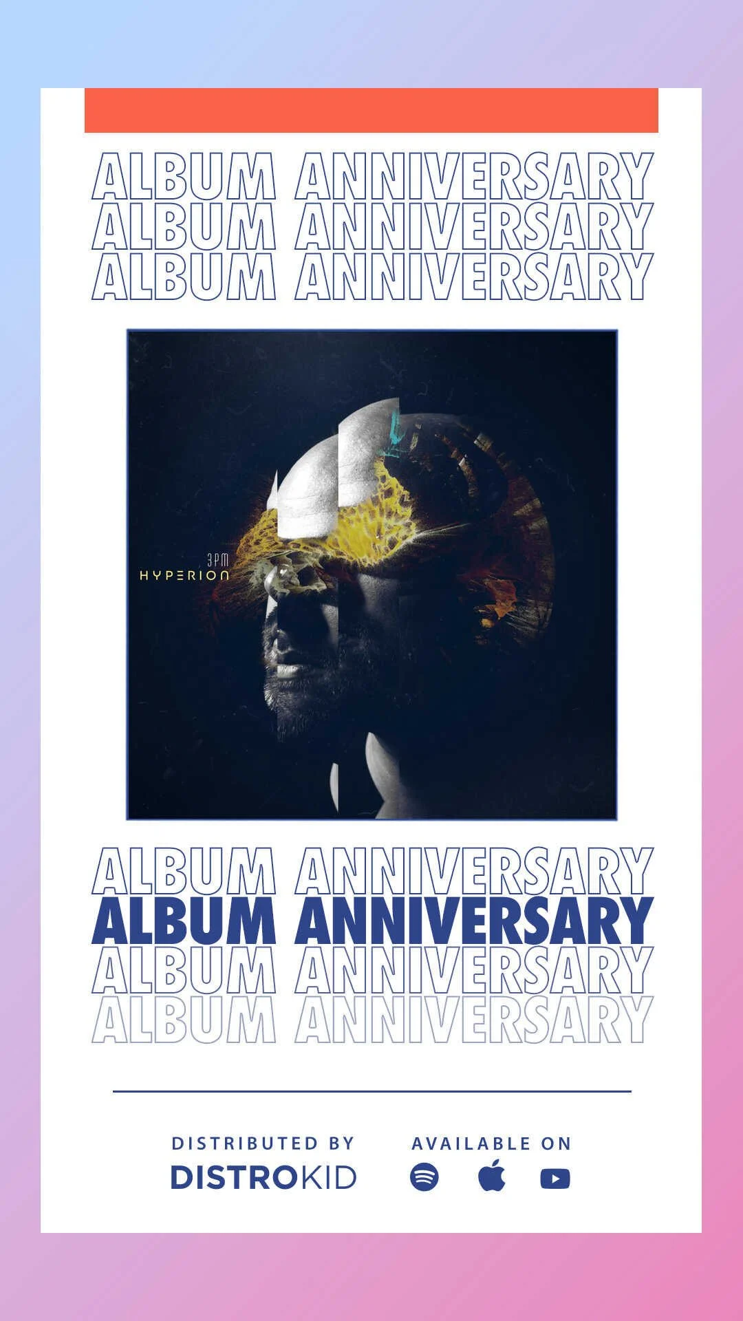 Happy birthday to my 2 year old!! All original music written, produced and composed by me. ZERO AI was used. 

Do me a solid and stream it today or purchase it via Bandcamp. ❤️❤️❤️

https://3pmusic.bandcamp.com/album/hyperion