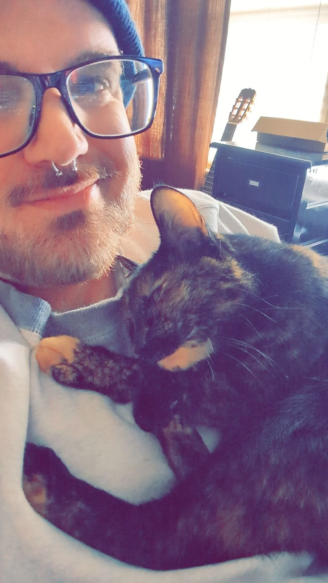 Miss Lady is soooo sleeepy today 😍😍