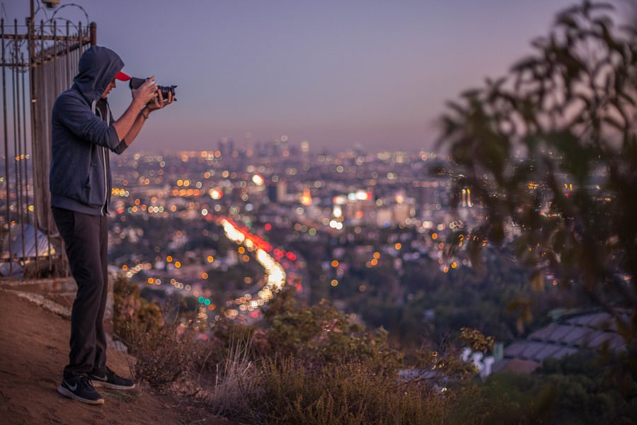 Lilo Over Los Angeles