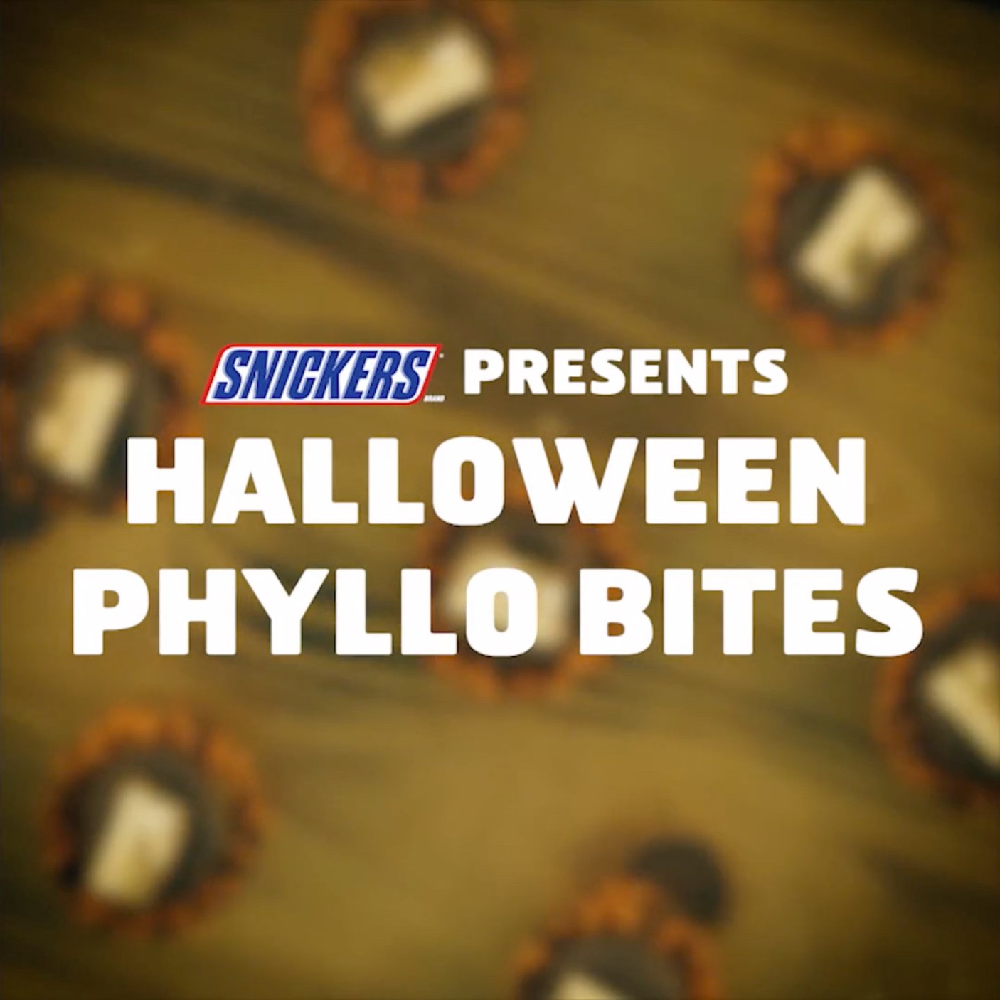 SNICKERS® - Halloween Phyllo Bites