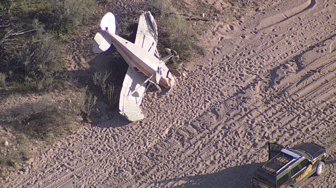 Plane crash (luckily, no one was hurt)