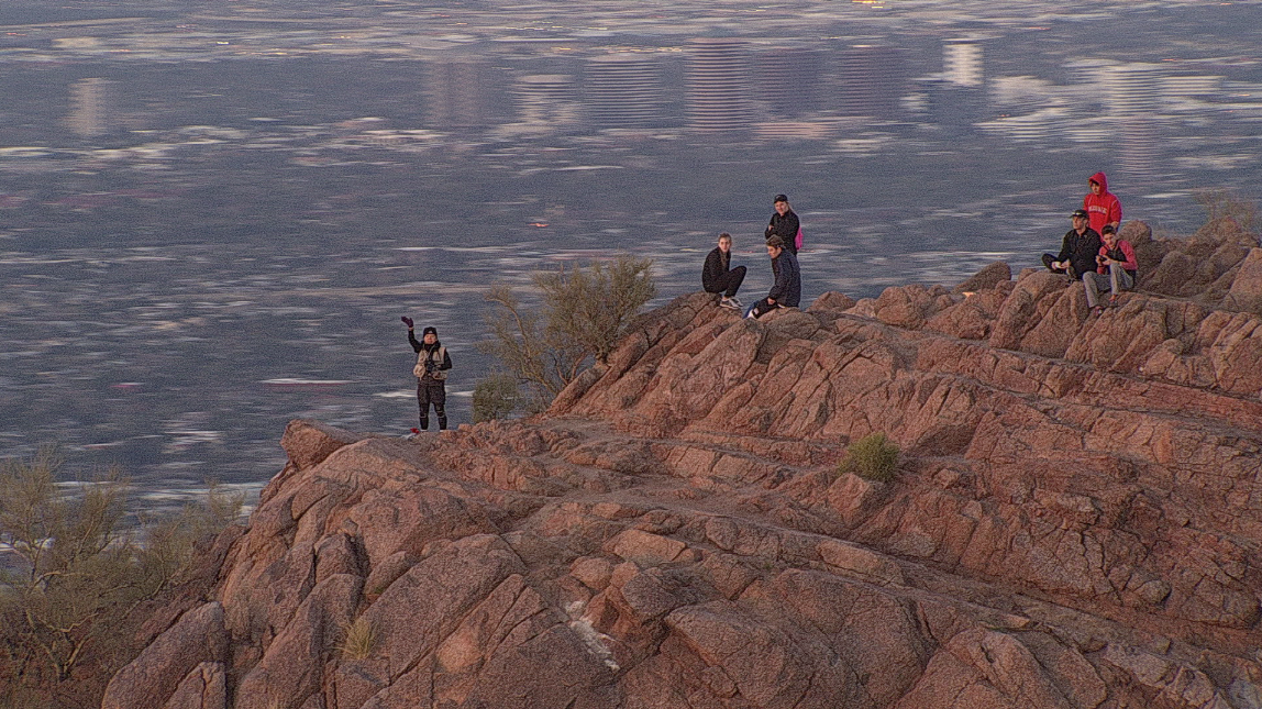  Hikers on Camelback 