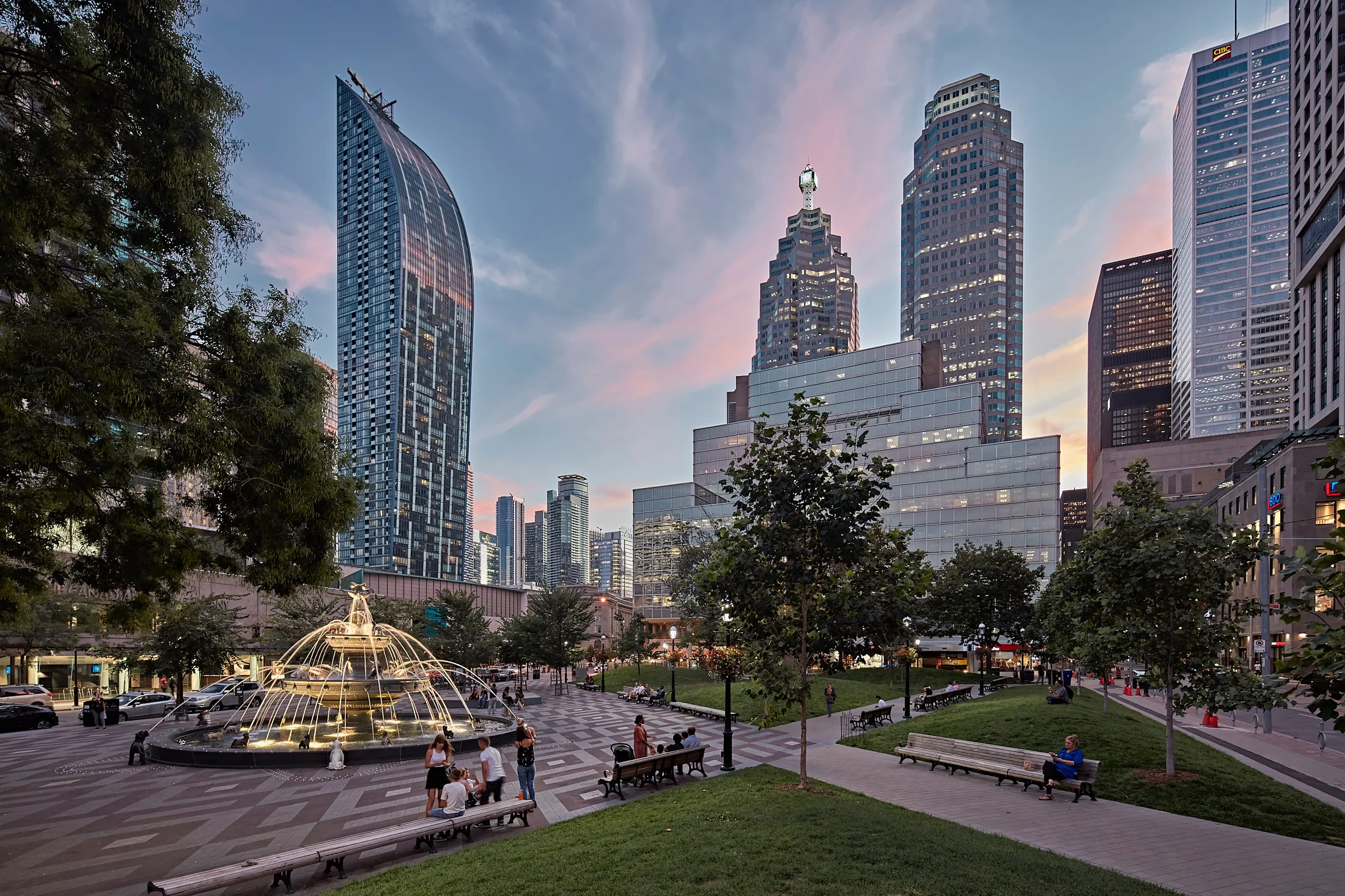 Berczy Park, Toronto - Claude Cormier + associés
