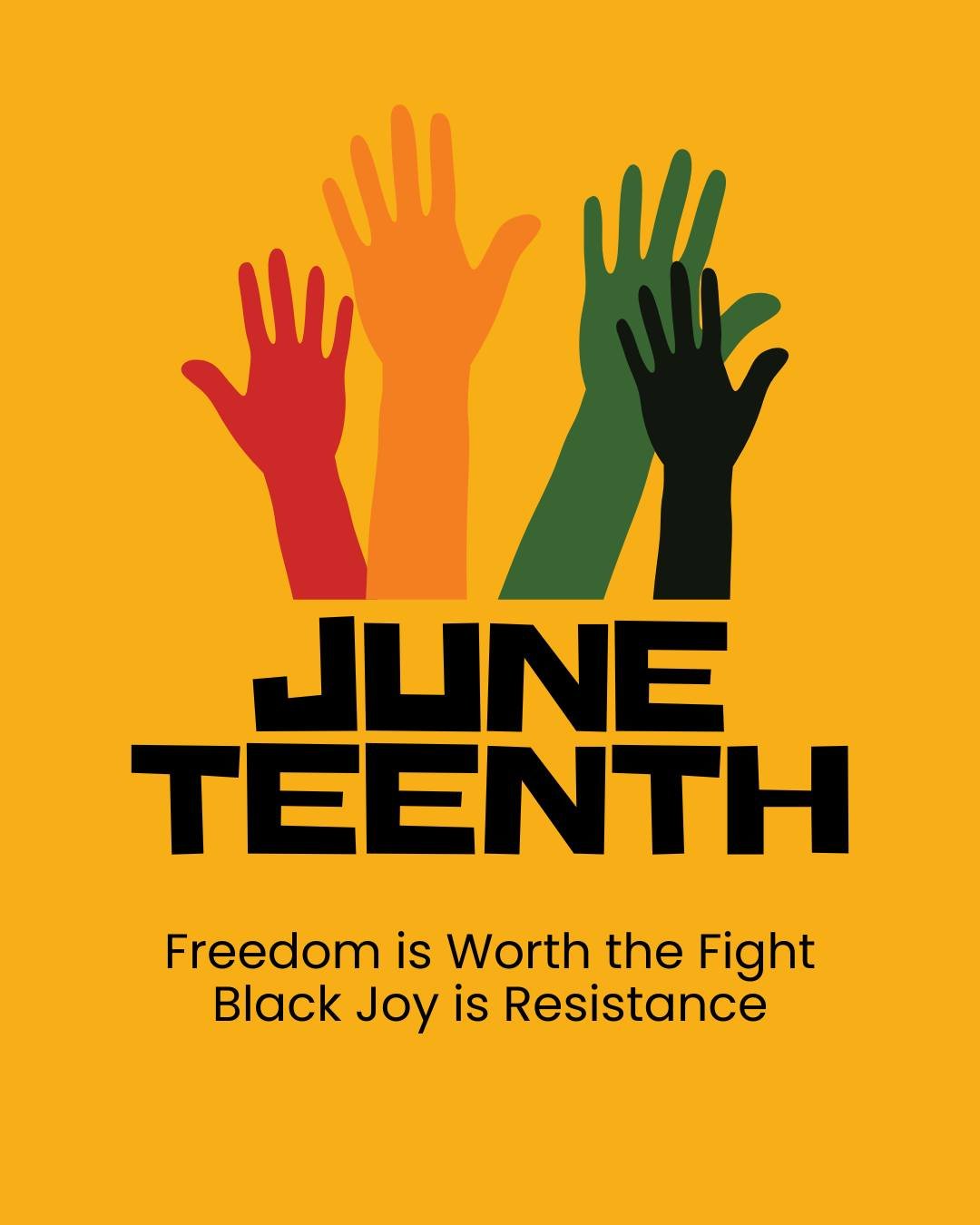 Today is Juneteenth &mdash; a day to honor freedom, truth, and resilience.

On June 19, 1865, more than two years after the Emancipation Proclamation, the last enslaved Black Americans in Galveston, Texas, were finally told they were free. Freedom de