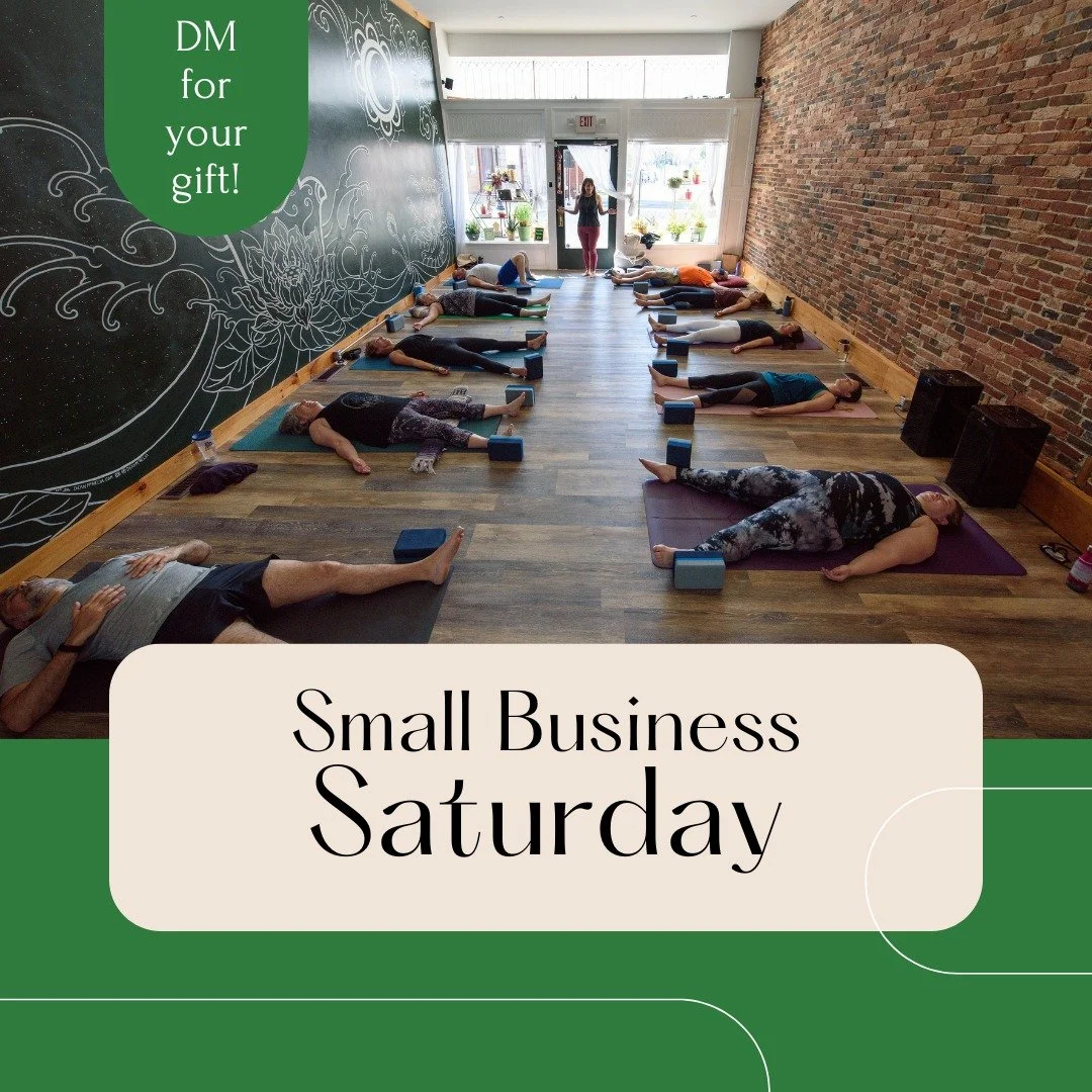Today we&rsquo;re celebrating YOU with another daily self-care code:
✨ SBSATURDAYS0UL

Use it on memberships, events, and packages this weekend only.

Support local.
Support your wellness.
Support your soul. 🌿

#SmallBusinessSaturday #SupportLocalMD