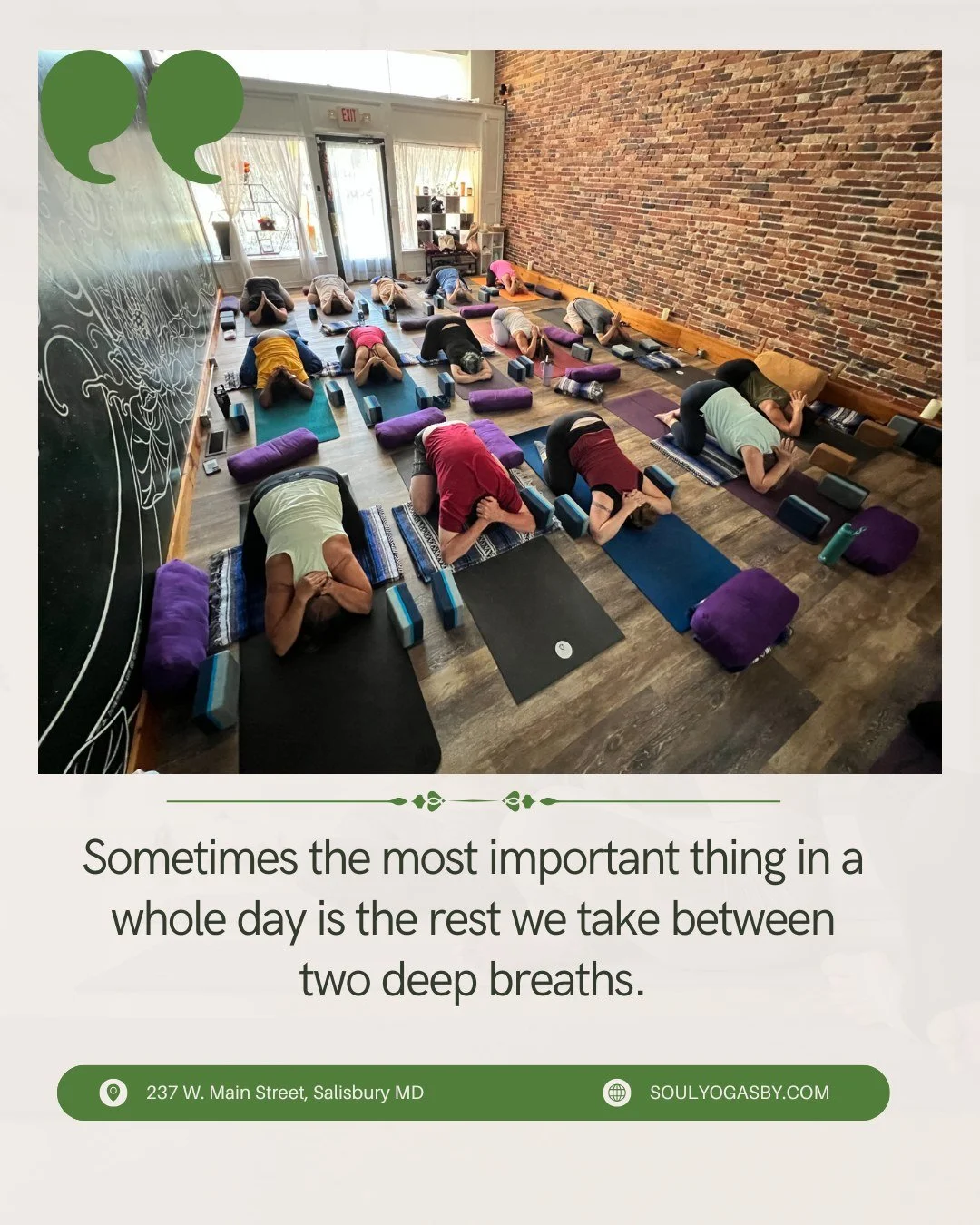 In a world that celebrates being busy&hellip;
rest is rebellion.
Stillness is strength.
And giving yourself a moment &mdash; even one deep breath &mdash; can change everything. 🧘&zwj;♀️💛

I&rsquo;m curious&hellip;
What&rsquo;s one small moment of r