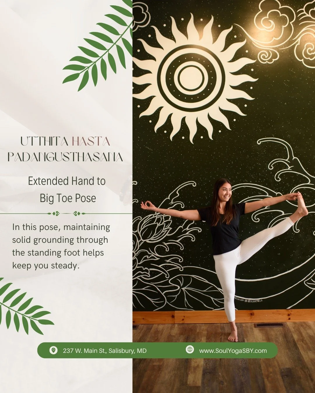 ✨ Finding steadiness in motion ✨

Some poses ask us to move and stay rooted at the same time. They remind us that balance isn&rsquo;t about perfection &mdash; it&rsquo;s about presence, patience, and trusting the process. 🌿

It doesn't matter if you