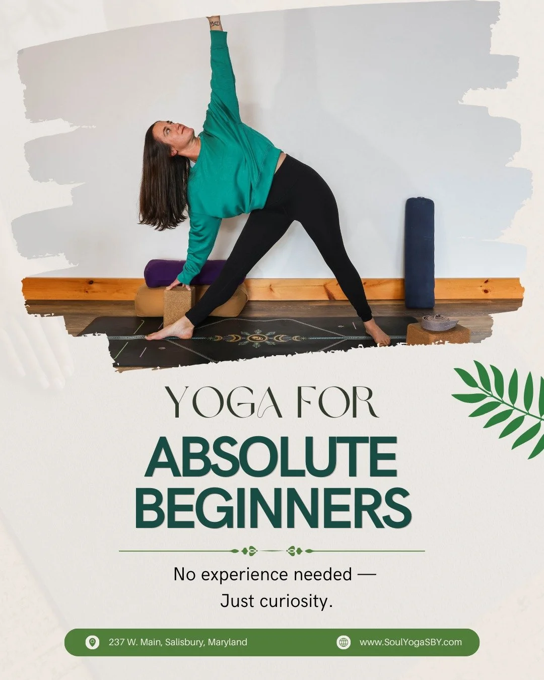 If yoga studios have ever felt intimidating, this series was created especially for you.

Heather teaches with kindness, patience, and clarity&mdash;so you can learn at your own pace and feel supported every step of the way.

4 Saturdays in January a