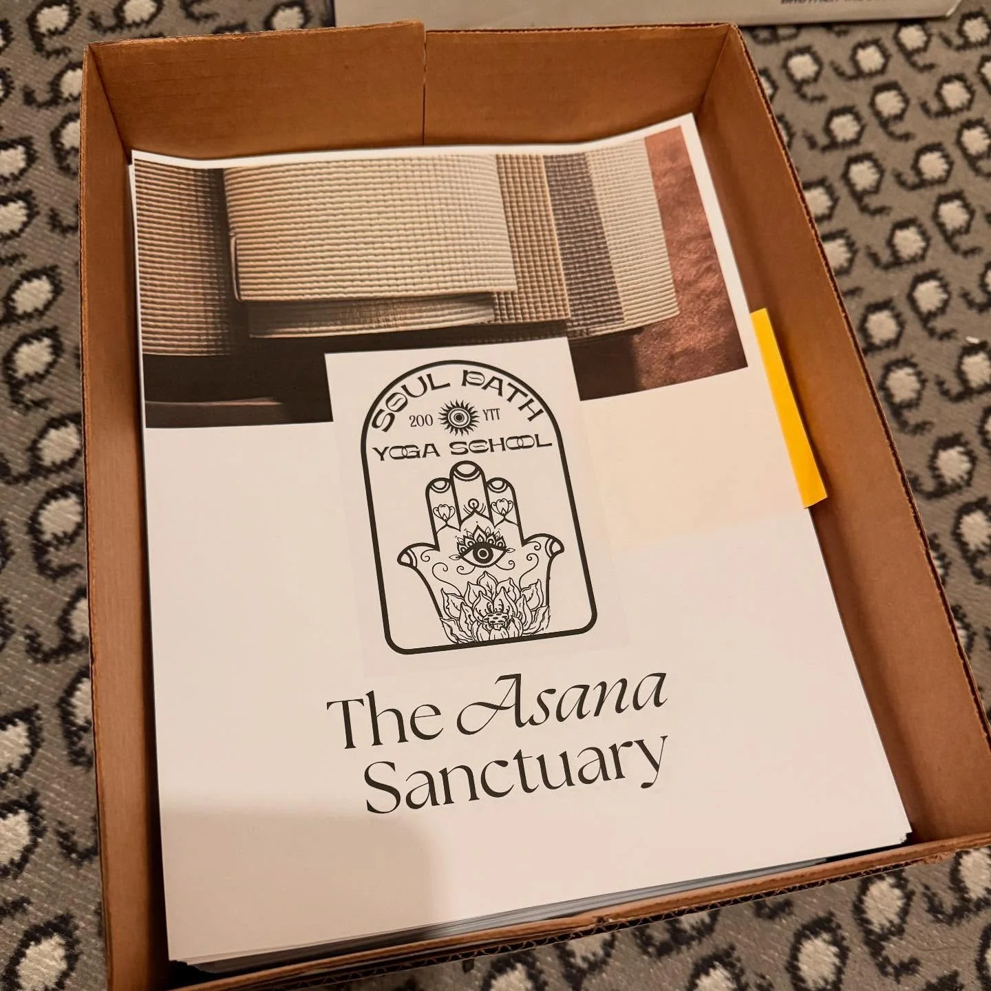 I&rsquo;m am beyond excited for the branding @mamaandbabesclothing did for #SoulPathYogaSchool at Soul Yoga! 

We can&rsquo;t wait to show you more!