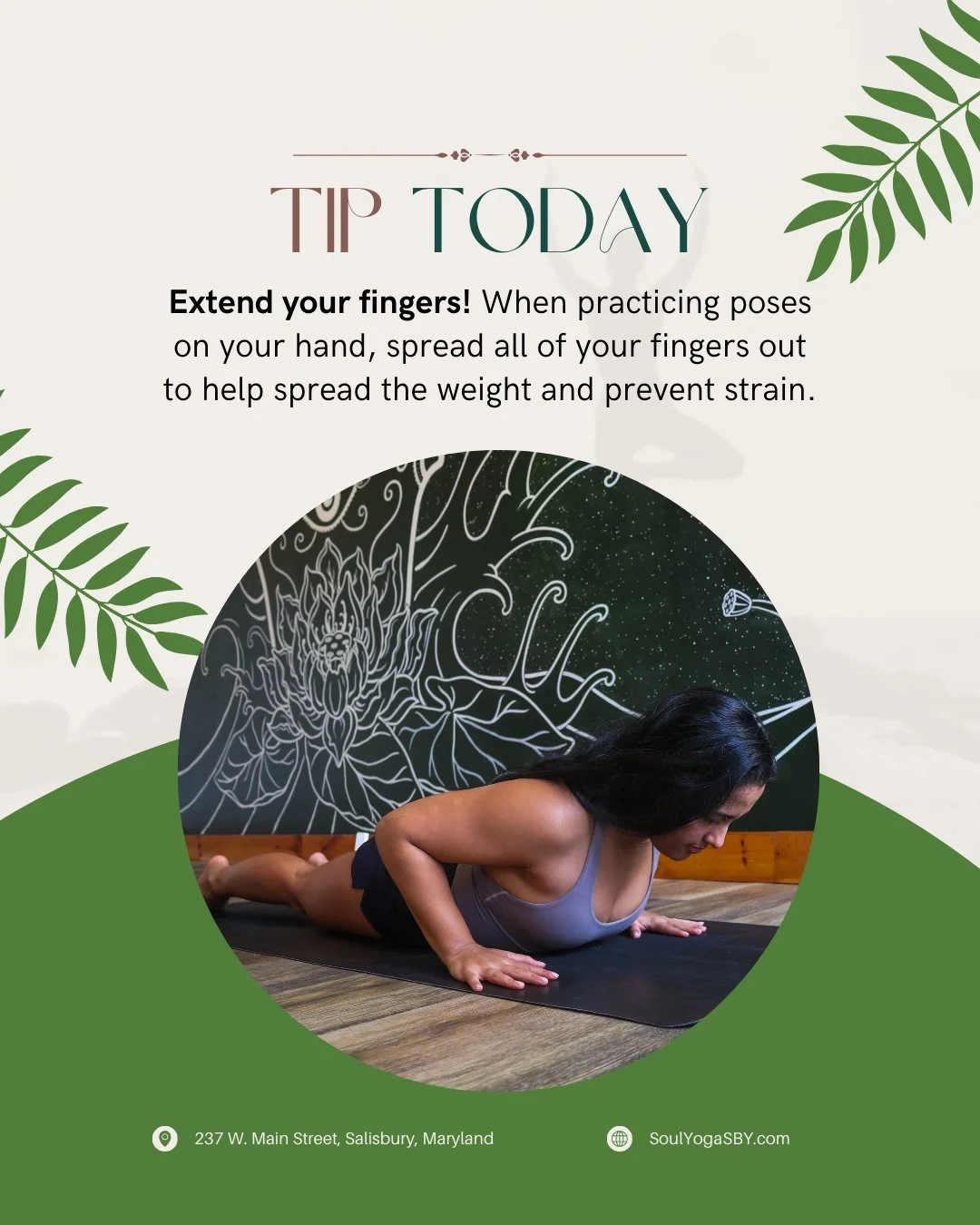 That moment when your whole body rises&hellip; and it all starts in your hands.

So much of your strength, stability, and ease begins with how you connect to the ground beneath you. When you really land in your hands, your entire pose changes &mdash;