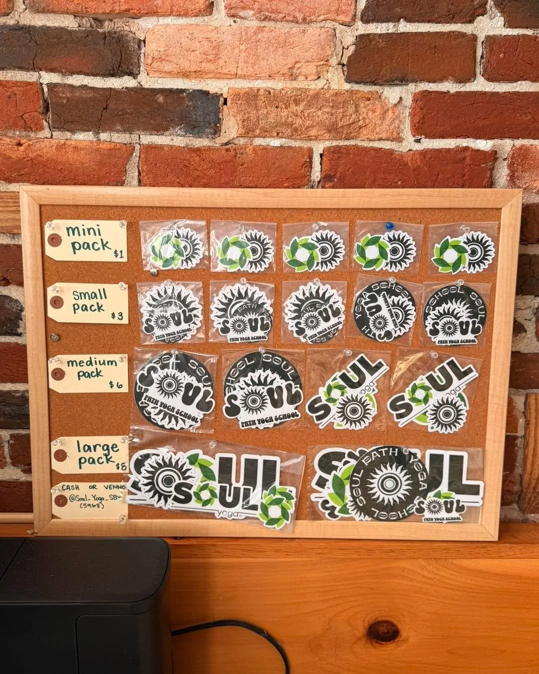 Stickers packs now available! $1-8! 
Cash or Venmo!